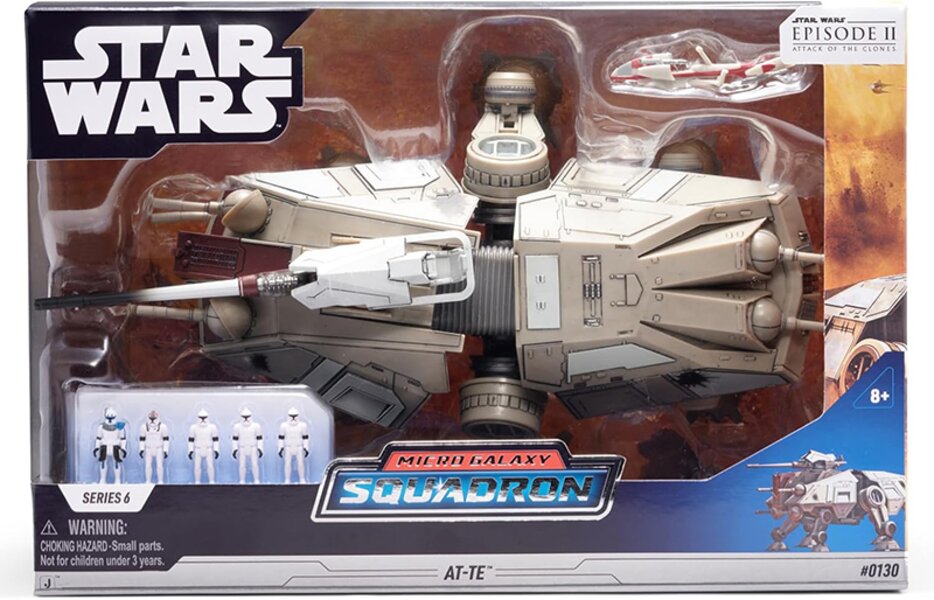 SF・ファンタジー・ホラー Star Wars Micro Galaxy Squadron AT-TE AT-TE Micro Galaxy Squadron Unboxing and Review - YouTube
